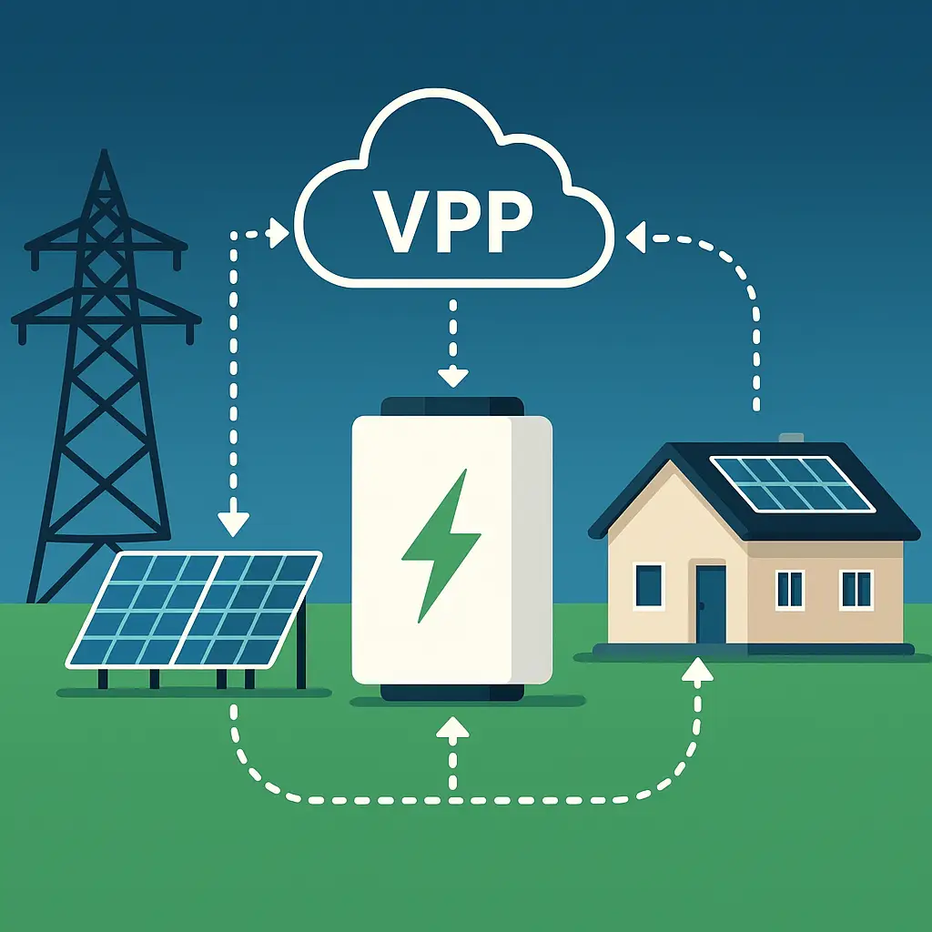 Home Solar Power Battery System